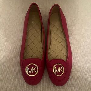 Michael Kors Women's Red Loafers